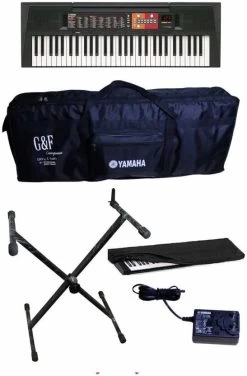 G&F 0001 Keyboard Yamaha F52 (combo Pack) By G&F Digital Portable Keyboard   (61 Keys)