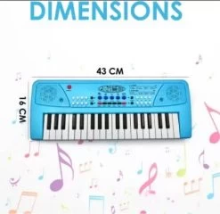 Just97 Keyboard Piano, 37 Keys Piano Keyboard For Kids P7 Key Piano Keyboard With Mic & Charger BLU7 Analog Portable Keyboard   (37 Keys) -Qin Shop 37 0 43 keyboard piano 37 keys piano keyboard for kids p22 original imagrv9utyvuzegf 13