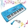 Just97 Keyboard Piano, 37 Keys Piano Keyboard For Kids P46 Key Piano Keyboard With Mic & Charger BLU46 Analog Portable Keyboard   (37 Keys) -Qin Shop 37 0 43 keyboard piano 37 keys piano keyboard for kids p46 original imagrv9wrfg9jjzg