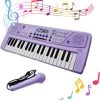 Just97 Keyboard Piano, 37 Keys Piano Keyboard For Kids P75 Key Piano Keyboard With Mic & Charger PURP25 Analog Portable Keyboard   (37 Keys) -Qin Shop 37 0 43 keyboard piano 37 keys piano keyboard for kids p75 original imagrv9vjjvwhanb