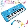 Just97 Keyboard Piano, 37 Keys Piano Keyboard For Kids P9 Key Piano Keyboard With Mic & Charger BLU9 Analog Portable Keyboard   (37 Keys) -Qin Shop 37 0 43 keyboard piano 37 keys piano keyboard for kids p9 just97 original imagrv9vumyybfpy