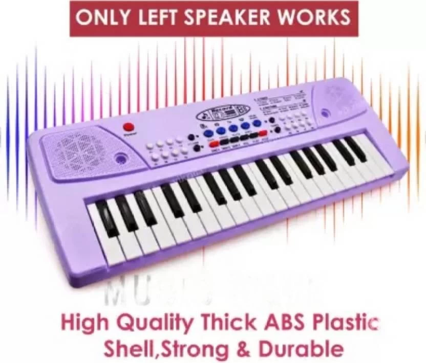 Just97 Keyboard Piano, 37 Keys Piano Keyboard For Kids P63 Key Piano Keyboard With Mic & Charger PURP13 Analog Portable Keyboard (37 Keys) 4 Just97 Keyboard Piano, 37 Keys Piano Keyboard For Kids P63 Key Piano Keyboard With Mic & Charger PURP13 Analog Portable Keyboard (37 Keys) - Image 2
