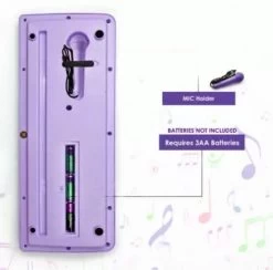 Just97 Keyboard Piano, 37 Keys Piano Keyboard For Kids P94 Key Piano Keyboard With Mic & Charger PURP44 Analog Portable Keyboard   (37 Keys) -Qin Shop 37 0 43 keyboard piano 37 keys piano keyboard for kids p99 original imagrv9vv8tyfrhh 28