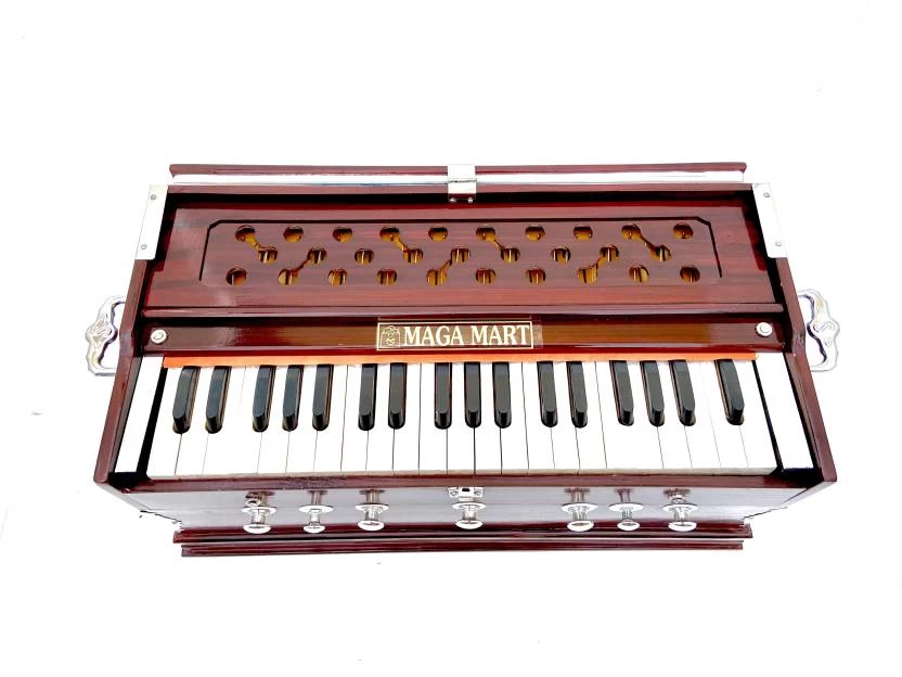 MAGA MART 39 Keys, 7 Stopper 3.2 Octave Hand Pumped Harmonium With Carry Bag 39 Keys, 7 Stopper 3.2 Octave Hand Pumped Harmonium With Carry Bag 3.2` Octave Hand Pumped Harmonium (Two Fold Bellow, Bass Reed) 3 MAGA MART 39 Keys, 7 Stopper 3.2 Octave Hand Pumped Harmonium With Carry Bag 39 Keys, 7 Stopper 3.2 Octave Hand Pumped Harmonium With Carry Bag 3.2` Octave Hand Pumped Harmonium (Two Fold Bellow, Bass Reed)