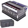 KHALSA MUSICAL 39 Keys, 7 Stopper 3.2 Octave Hand Pumped Harmonium With Carry Bag 3.2 Octave Hand Pumped Harmonium   (Two Fold Bellow, Bass Reed) -Qin Shop 39 39 keys 7 stopper 3 2 octave hand pumped harmonium with carry original imagfa42hz5mdthq