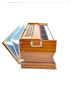 MAGA MART 39 Keys Harmonium Height Long Sustain Sound Yoga Bhajan Kirtan Dj With Bag 39 Keys Harmonium Height Long Sustain Sound Yoga Bhajan Kirtan Dj With Bag 3.2 Octave Hand Pumped Harmonium   (Two Fold Bellow, Bass Reed)