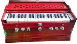 MAGA MART Bass Reed & Double Fold Bellow & 39 Keys, 7 Stopper, Colour Multicolour Bass Reed & Double Fold Bellow & 39 Keys, 7 Stopper, Colour Multicolour 3.2 Octave Hand Pumped Harmonium   (Two Fold Bellow, Bass Reed, Male Reed)