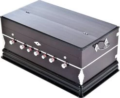 SG MUSICAL Flute 7 Stopper Harmonium, 39 Keys,For Student FSMNH107 3.25 Octave Hand Pumped Harmonium   (Three Fold Bellow, Bass Reed, Male Reed)