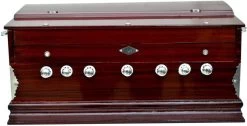 SG MUSICAL 3 1/4 Octave, Double Bellow, 39 Keys,7 Stopper FTGHARL01 3.25 Octave Hand Pumped Harmonium   (Three Fold Bellow, Bass Reed, Male Reed)