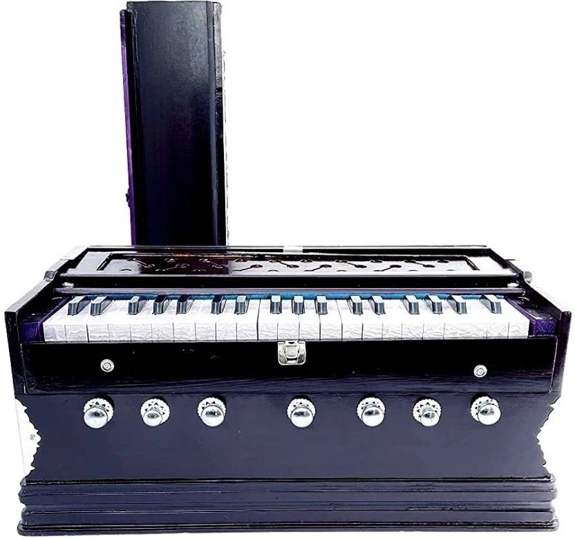 SG MUSICAL 3 1/4 Octave, Double Bellow, 39 Keys,7 Stopper FTGHARL22 3.25 Octave Hand Pumped Harmonium   (Three Fold Bellow, Bass Reed, Male Reed)