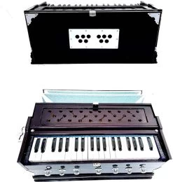 SG MUSICAL 3 1/4 Octave, Double Bellow, 39 Keys,7 Stopper FTGHARL43 3.25 Octave Hand Pumped Harmonium   (Three Fold Bellow, Bass Reed, Male Reed)