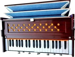 SG MUSICAL 3 1/4 Octave, Double Bellow, 39 Keys,7 Stopper FTGHARL60 3.25 Octave Hand Pumped Harmonium   (Three Fold Bellow, Bass Reed, Male Reed)