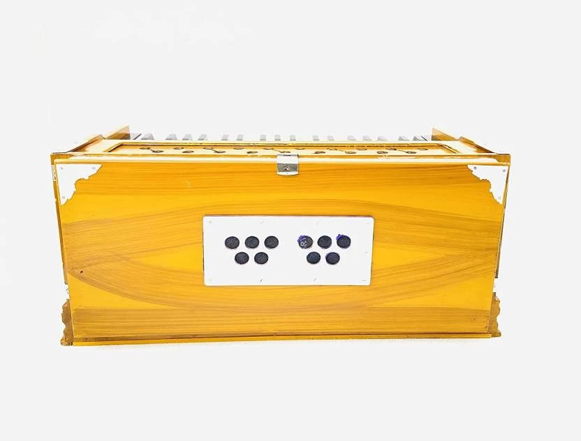 SG MUSICAL Harmonium For Mens/Boys 7 Stopper HSHARM016 3.25 Octave Hand Pumped Harmonium (Three Fold Bellow, Bass Reed, Male Reed) 4 SG MUSICAL Harmonium For Mens/Boys 7 Stopper HSHARM016 3.25 Octave Hand Pumped Harmonium (Three Fold Bellow, Bass Reed, Male Reed) - Image 2