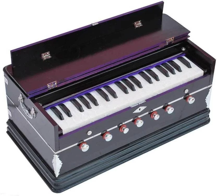 SG MUSICAL Beginner/Student 3.2 Octave HARMONIUM81 3.25 Octave Hand Pumped Harmonium (Three Fold Bellow, Bass Reed, Male Reed) 3 SG MUSICAL Beginner/Student 3.2 Octave HARMONIUM81 3.25 Octave Hand Pumped Harmonium (Three Fold Bellow, Bass Reed, Male Reed)