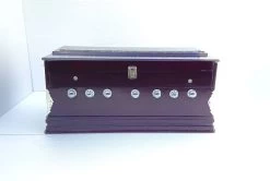 MAGA MART 39 Keys, 7 Stopper Harmonium With Carry Bag 39 Keys, 7 Stopper Harmonium With Carry Bag 3.2 Octave Hand Pumped Harmonium   (Two Fold Bellow, Male Reed)