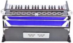 HS Internet 39 Keys Two Fold Harmonium Musical Instrument Harmonium Linden Wood 3.2 Octave Hand Pumped Harmonium   (Two Fold Bellow, Bass Reed, Male Reed)