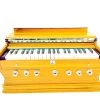 MEGHA Bass Reed & Male Reed Double Fold Bellow & 39 Keys,7 Stopper Octave Hand Pumped MEGHA03 3.25 Octave Hand Pumped Harmonium   (Three Fold Bellow, Bass Reed, Male Reed) -Qin Shop 39 megha03 megha original imagzsb4zgvq2qqb