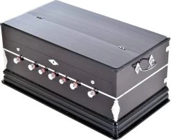 MEGHA MEGHA06 3.25 Octave Hand Pumped Harmonium   (Three Fold Bellow, Bass Reed, Male Reed)