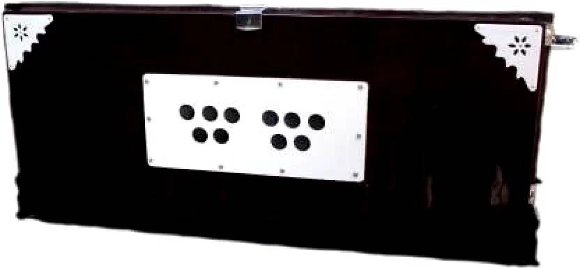 MEGHA Bass Reed & Male Reed Double Fold Bellow & 39 Keys,7 Stopper Octave Hand Pumped MEGHA11 3.25 Octave Hand Pumped Harmonium (Three Fold Bellow, Bass Reed, Male Reed) 3 MEGHA Bass Reed & Male Reed Double Fold Bellow & 39 Keys,7 Stopper Octave Hand Pumped MEGHA11 3.25 Octave Hand Pumped Harmonium (Three Fold Bellow, Bass Reed, Male Reed)