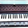 MEGHA Bass Reed & Male Reed Double Fold Bellow & 39 Keys,7 Stopper Octave Hand Pumped MEGHA25 3.25 Octave Hand Pumped Harmonium   (Three Fold Bellow, Bass Reed, Male Reed)