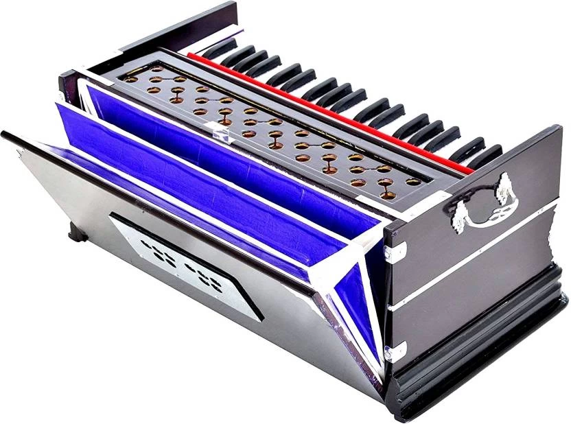 MEGHA Bass Reed & Male Reed Double Fold Bellow & 39 Keys,7 Stopper Octave Hand Pumped MEGHA30 3.25 Octave Hand Pumped Harmonium (Three Fold Bellow, Bass Reed, Male Reed) 3 MEGHA Bass Reed & Male Reed Double Fold Bellow & 39 Keys,7 Stopper Octave Hand Pumped MEGHA30 3.25 Octave Hand Pumped Harmonium (Three Fold Bellow, Bass Reed, Male Reed)
