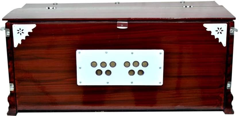 MEGHA MEGHA31 3.25 Octave Hand Pumped Harmonium (Three Fold Bellow, Bass Reed, Male Reed) 3 MEGHA MEGHA31 3.25 Octave Hand Pumped Harmonium (Three Fold Bellow, Bass Reed, Male Reed)