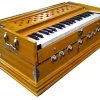 MEGHA Bass Reed & Male Reed Double Fold Bellow & 39 Keys,7 Stopper Octave Hand Pumped MEGHA38 3.25 Octave Hand Pumped Harmonium   (Three Fold Bellow, Bass Reed, Male Reed) -Qin Shop 39 megha38 megha original imagzsb4h9agrczp