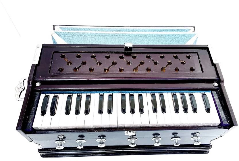 MEGHA Bass Reed & Male Reed Double Fold Bellow & 39 Keys,7 Stopper Octave Hand Pumped MEGHA40 3.25 Octave Hand Pumped Harmonium (Three Fold Bellow, Bass Reed, Male Reed) 3 MEGHA Bass Reed & Male Reed Double Fold Bellow & 39 Keys,7 Stopper Octave Hand Pumped MEGHA40 3.25 Octave Hand Pumped Harmonium (Three Fold Bellow, Bass Reed, Male Reed)