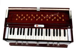 SG MUSICAL NEHSHR120 3.25 Octave Hand Pumped Harmonium   (Three Fold Bellow, Bass Reed, Male Reed)