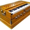 MUSICIAN TTGDHRJ34 3.25 Octave Hand Pumped Harmonium   (Three Fold Bellow, Bass Reed, Male Reed)