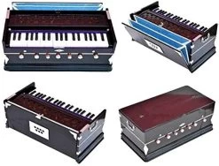 MUSICIAN TTGDHRJ36 3.25 Octave Hand Pumped Harmonium   (Three Fold Bellow, Bass Reed, Male Reed)