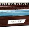 MUSICIAN TTGDHRJ42 3.25 Octave Hand Pumped Harmonium   (Three Fold Bellow, Bass Reed, Male Reed)