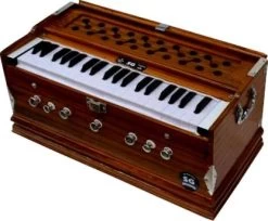 MUSICIAN 7 Stopper | 39 Keys | Harmonium Musical Instrument |Harmonium For Kids TTGDHRJ49 3.25 Octave Hand Pumped Harmonium   (Three Fold Bellow, Bass Reed, Male Reed)