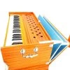MUSICIAN 7 Stopper | 39 Keys | Harmonium Musical Instrument |Harmonium For Kids TTGDHRJ52 3.25 Octave Hand Pumped Harmonium   (Three Fold Bellow, Bass Reed, Male Reed) -Qin Shop 39 ttgdhrj52 musician original imagzsbfhcfhcgjf
