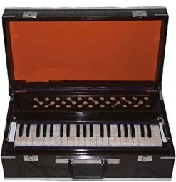 KHALSA MUSICAL 42 Keys, 7 Bellow, Coupler Folding Portable Harmonium With High With Free Bag 42 Keys, 7 Bellow, Coupler Folding Portable Harmonium With High With Free Bag 3.5 Octave Hand Pumped Harmonium   (Seven Fold Bellow, Male Reed)