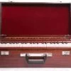 MAGA MART Folding Harmonium A440 Redwood Color 42 Keys With Bag 3.5 Octave Hand Pumped Harmonium   (Seven Fold Bellow, Bass Reed) -Qin Shop 42 folding harmonium a440 redwood color 42 keys with bag maga original imaggpc7mksgt39v