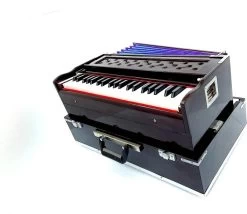SG MUSICAL Folding Harmonium Bass+male Two Reeds, Finish Folding Harmonium Bass+male Two Reeds, Finish 3.25 Octave Hand Pumped Harmonium   (Seven Fold Bellow, Bass Reed, Male Reed) -Qin Shop 42 folding harmonium bass male two reeds finish sg musical original imagqrjqhyvvaazz