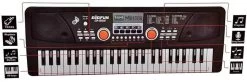 Just97 49 Key Piano Keyboard Toy For Kids P9 Dc Power Option+Recording Microphone Multi Colour Keys With USB Charging P9 Analog Portable Keyboard   (49 Keys) -Qin Shop 49 0 65 49 key piano keyboard toy for kids p2 just97 original imagqr3s4azzz8tf 2