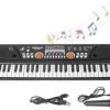 Just97 49 Key Piano Keyboard Toy For Kids P9 Dc Power Option+Recording Microphone Multi Colour Keys With USB Charging P9 Analog Portable Keyboard   (49 Keys) -Qin Shop 49 0 65 49 key piano keyboard toy for kids p9 just97 original imagqr3stuvyduhv