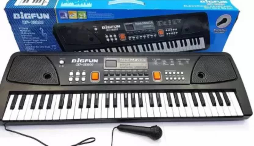 SNM97 61 Keys Electronic Piano Keyboard With LED Display & Microphone, KW_61_38 61 Keys Electronic Piano Keyboard With LED Display & Microphone, KW_61_38 Analog Portable Keyboard (61 Keys) 4 SNM97 61 Keys Electronic Piano Keyboard With LED Display & Microphone, KW_61_38 61 Keys Electronic Piano Keyboard With LED Display & Microphone, KW_61_38 Analog Portable Keyboard (61 Keys) - Image 2