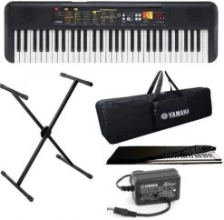 YAMAHA Keyboard Combo With Stand, Dust Cover & Power Adapter PSR F52 Digital Portable Keyboard   (61 Keys)