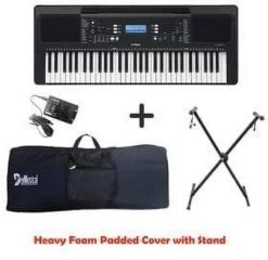 YAMAHA PSR E373 Arranger Keyboard Combo Package With Bag And Adaptor PSR E373 Digital Arranger Keyboard   (61 Keys)
