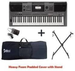 YAMAHA PSR I500 Arranger Keyboard Combo Package With Bag, And Adaptor PSR I500 Digital Portable Keyboard   (61 Keys)