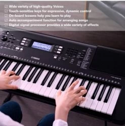 YAMAHA Psr E 373 E373 Digital Portable Keyboard   (61 Keys) -Qin Shop 61 8 psr e 373 yamaha original imaggcyyftygdk7c