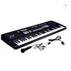 Tenmar 61 Keys Electronic Keyboard Piano With LED Display & Microphone, KW_61_14 KEYBOARD 61 Analog Portable Keyboard   (61 Keys)