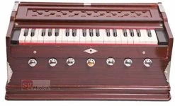 HS Internet 7 Stoper, Two Fold Bellow, 39 Key, Fine Tuned, Harmonium With Cover 3.25 Octave Hand Pumped Harmonium   (Two Fold Bellow, Bass Reed, Male Reed)