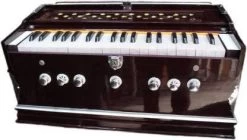 KHALSA MUSICAL 7 Stopper 3 1/4 Octive,Double Bellow,39 Keys Harmonium With Bag 3.2 Octave Hand Pumped Harmonium   (Two Fold Bellow, Bass Reed)