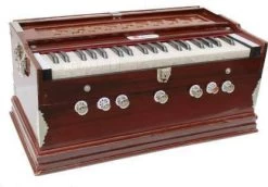 HS Internet 7 Stopper 39 Key Harmonium 3.2 Octave Hand Pumped Harmonium   (Two Fold Bellow, Bass Reed)