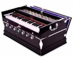 SG MUSICAL Musical 7 Stopper, 3 1/4 Octaves, 39 Keys, Double Fold Bellow, Mahogany Color Harmonium 1/4 O Octave Hand Pumped Harmonium   (Two Fold Bellow, Bass Reed, Female Reed)