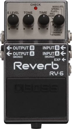 BOSS BOSS RV-6 Reverb Damper & Sustain Pedal